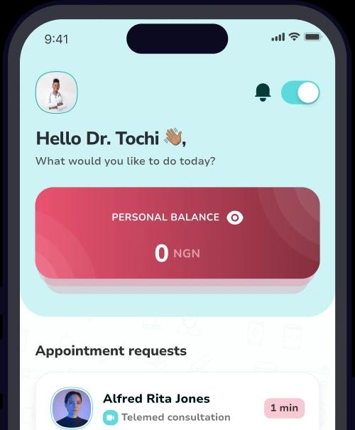 Zuri Health Doctor app preview