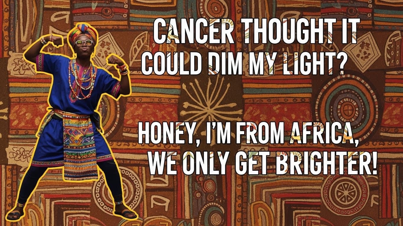 cancer isn’t far, it’s right here with us