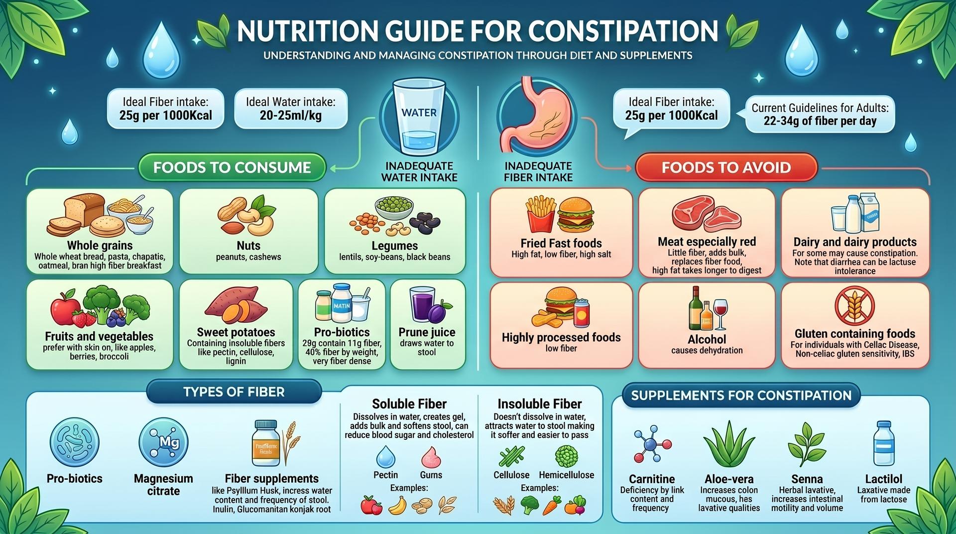 nutrition guide for constipation